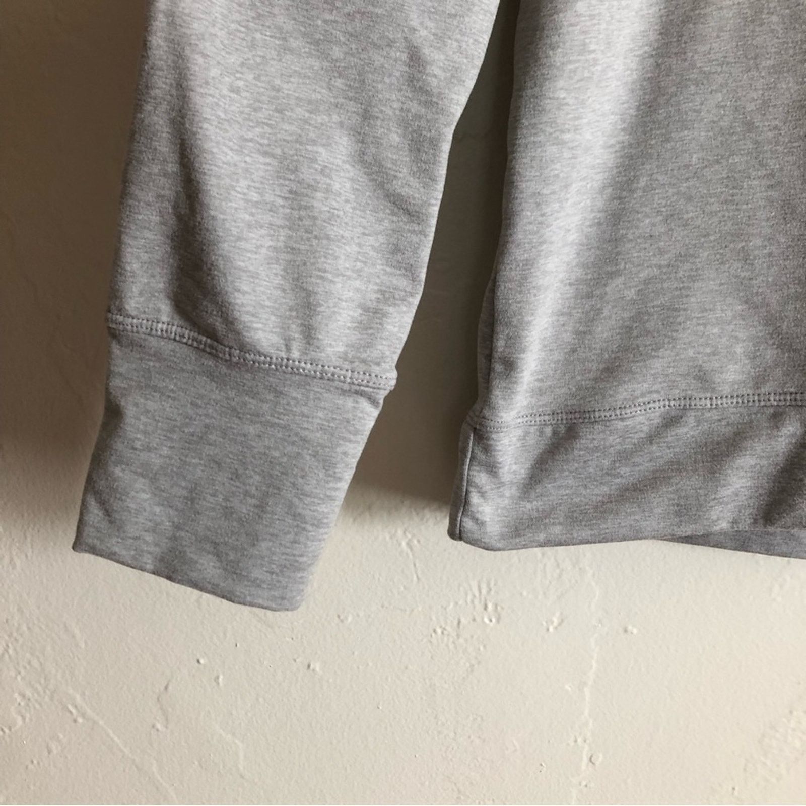 Other Apana Athletic Activewear Gray Drawstring Cowl Neck Sweater Size M / US 6-8 / IT 42-44 - 2 Thumbnail