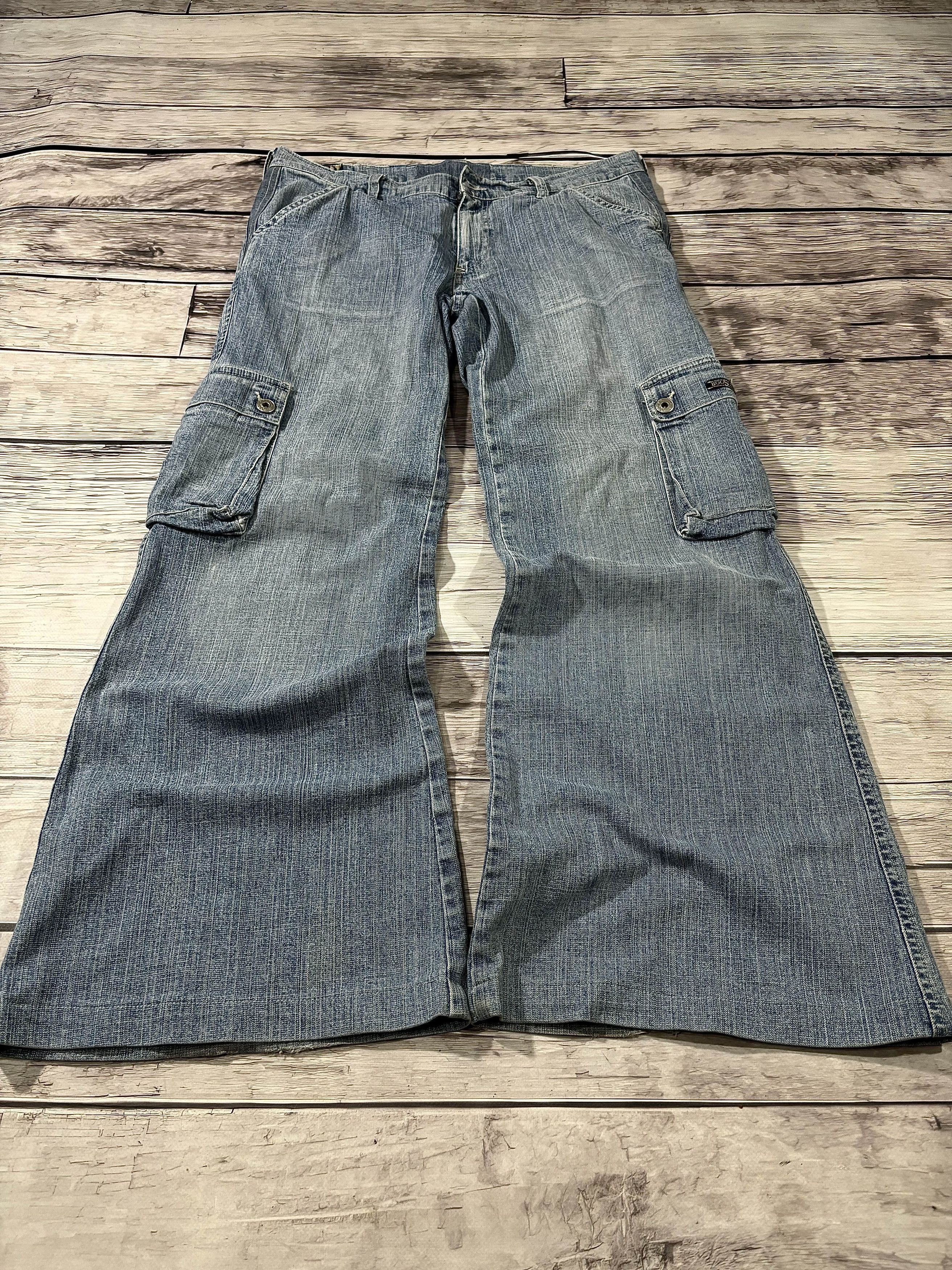 Vintage Flared Hysteric Glamour Balenciaga Style Jeans 90s
