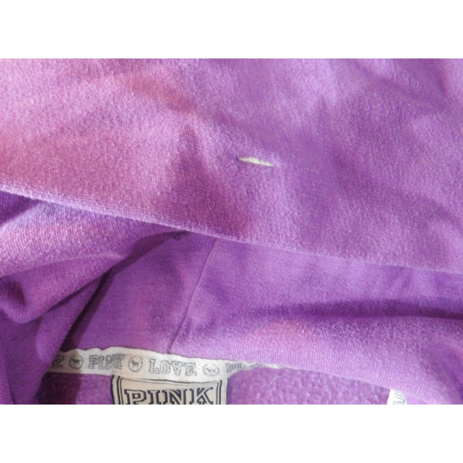Pinko PINK Hoodie Women XS Purple Full Zip Size XS / US 0-2 / IT 36-38 - 7 Thumbnail