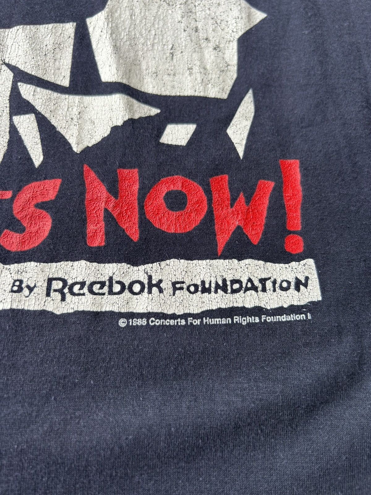 Reebok × Vintage Concerts For Human Rights Foundation World Tour 1988 Size US M / EU 48-50 / 2 - 9 Thumbnail