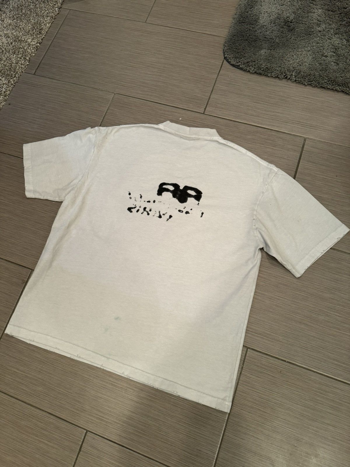 Balenciaga Graphic Logo Tee Size US M / EU 48-50 / 2 - 6 Thumbnail
