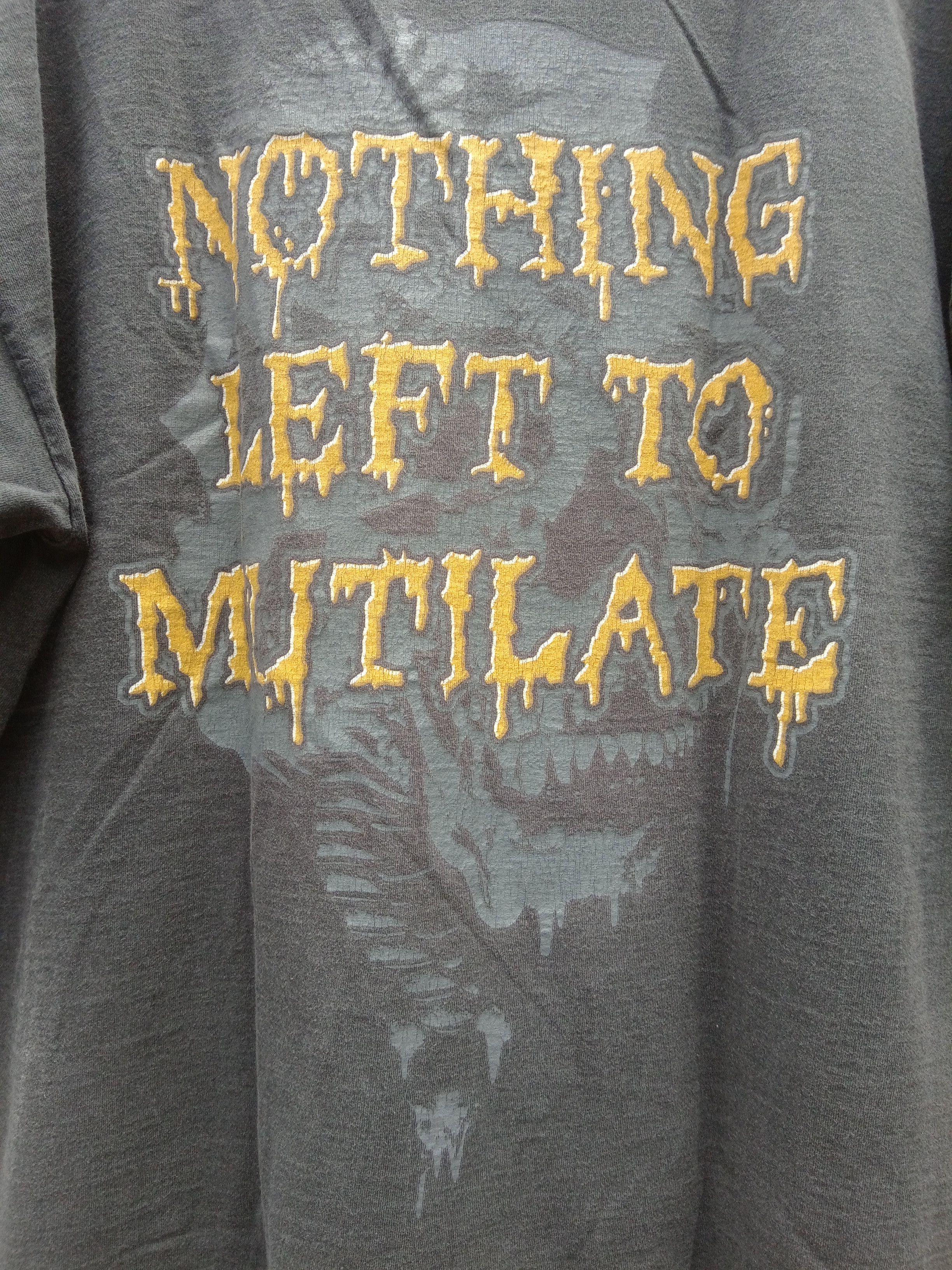 Band Tees × Vintage CANNIBAL CORPSE nothing left to mutilate Size US XL / EU 56 / 4 - 4 Thumbnail