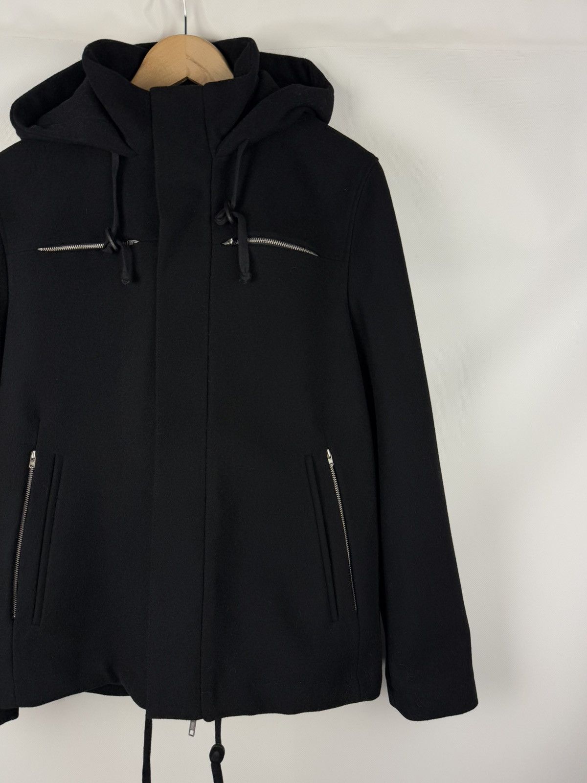 Cos Cos Men’s Wool Hooded Full Zip Jacket Size 50 Size US M / EU 48-50 / 2 - 3 Thumbnail