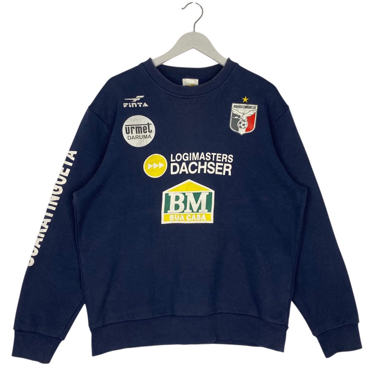 Other Vintage Finta Sweatshirt Crewneck Navy Blue Big Logo Size US M / EU 48-50 / 2 - 2 Thumbnail