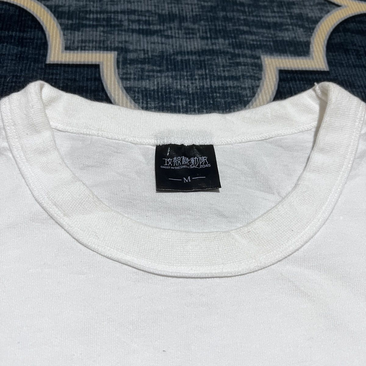 Anime × Cartoon Network × Japanese Brand GHOST IN THE SHELL SPELL OUT BOX LOGO TEE Size US M / EU 48-50 / 2 - 4 Thumbnail