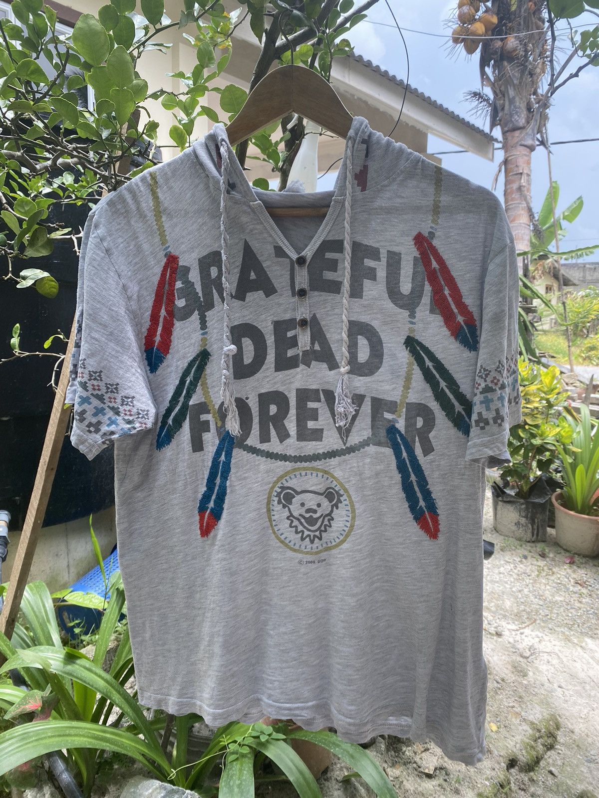 Grateful Dead Vintage 2009s GDP Hoodies Style Apache Short Sweaters Size US M / EU 48-50 / 2 - 1 Thumbnail
