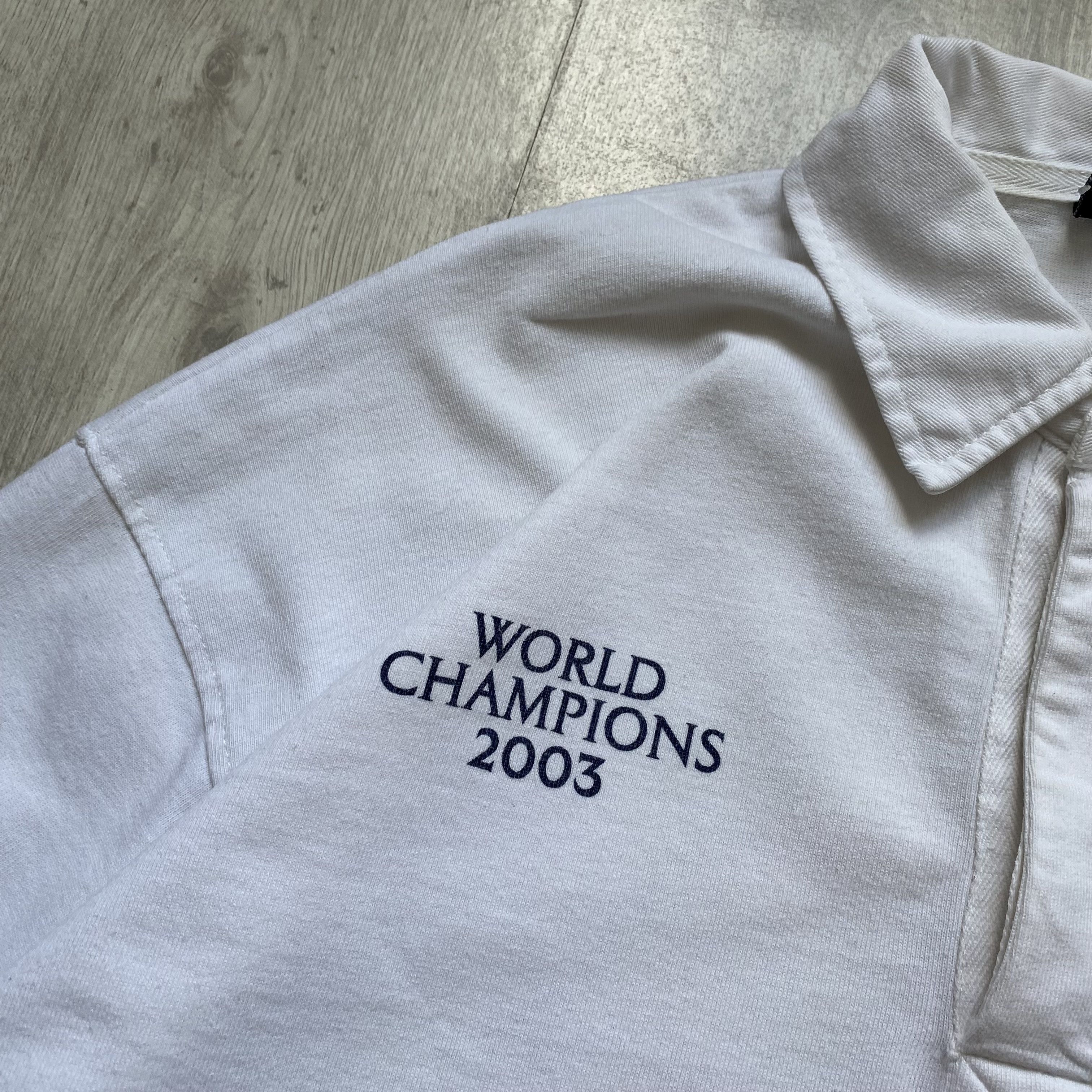 Cotton Traders 🏆 Vintage England Rugby jersey shirt 2003 champions Size US XL / EU 56 / 4 - 9 Thumbnail