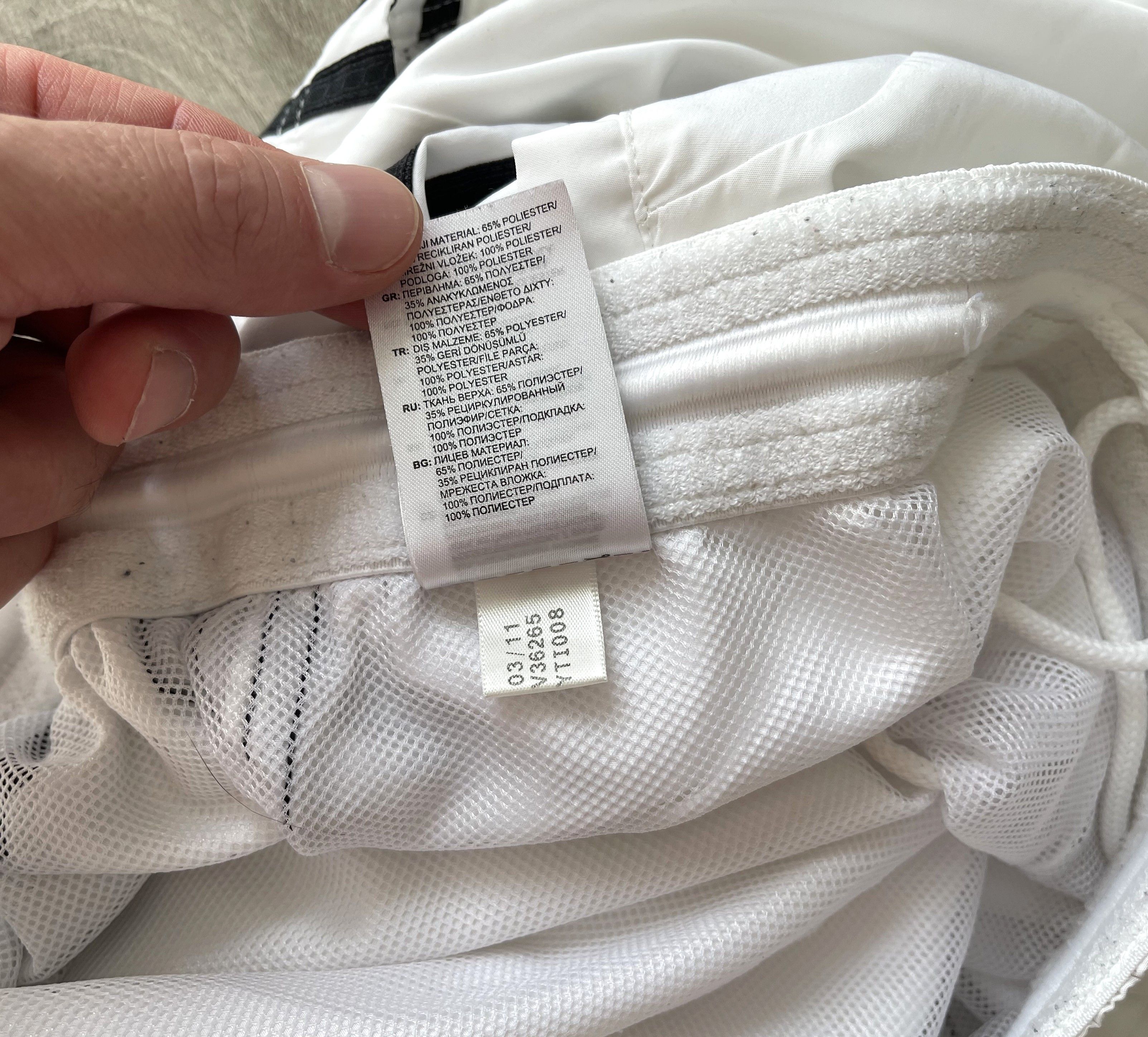 Adidas Adidas Climacool. White Sports Shorts. Size US 38 / EU 54 - 7 Thumbnail