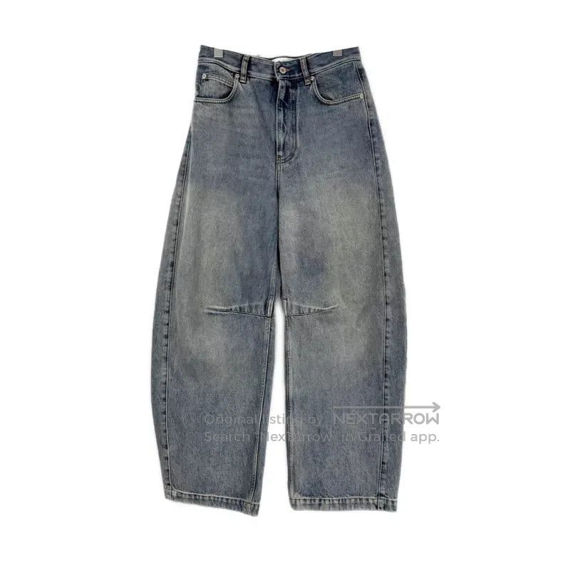 Loewe Loewe Blue Washed Cutlass Denim Pants Size 26" / US 2 / IT 38 - 1 Thumbnail