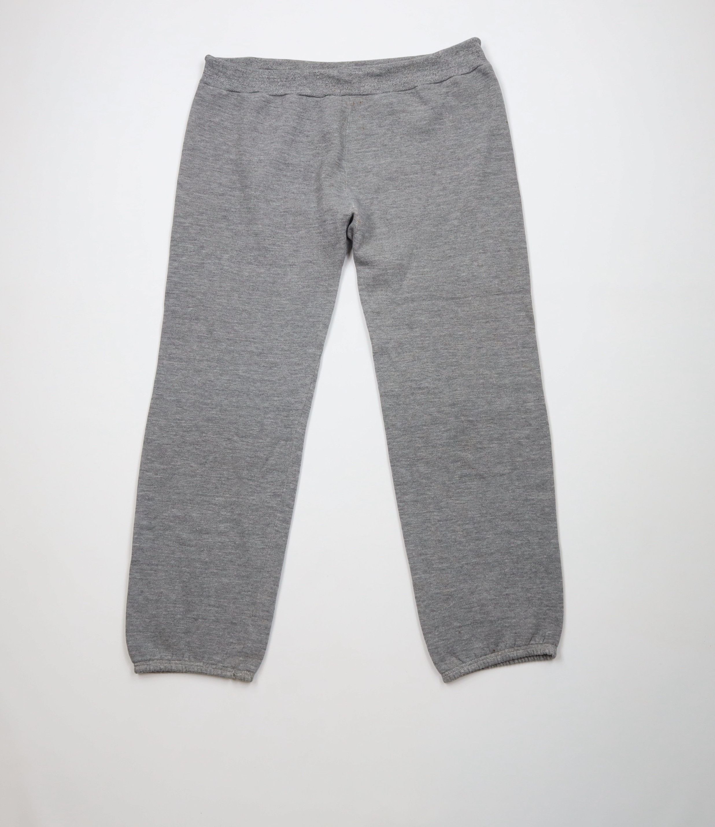 Vintage Vintage 70s Streetwear Triblend Sweatpants Heather Gray USA Size US 36 / EU 52 - 1 Thumbnail