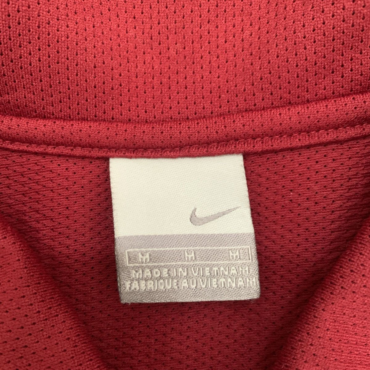 Nike × Vintage Vintage Y2K Red Nike Polo Shirts Jersey Size US XL / EU 56 / 4 - 4 Thumbnail