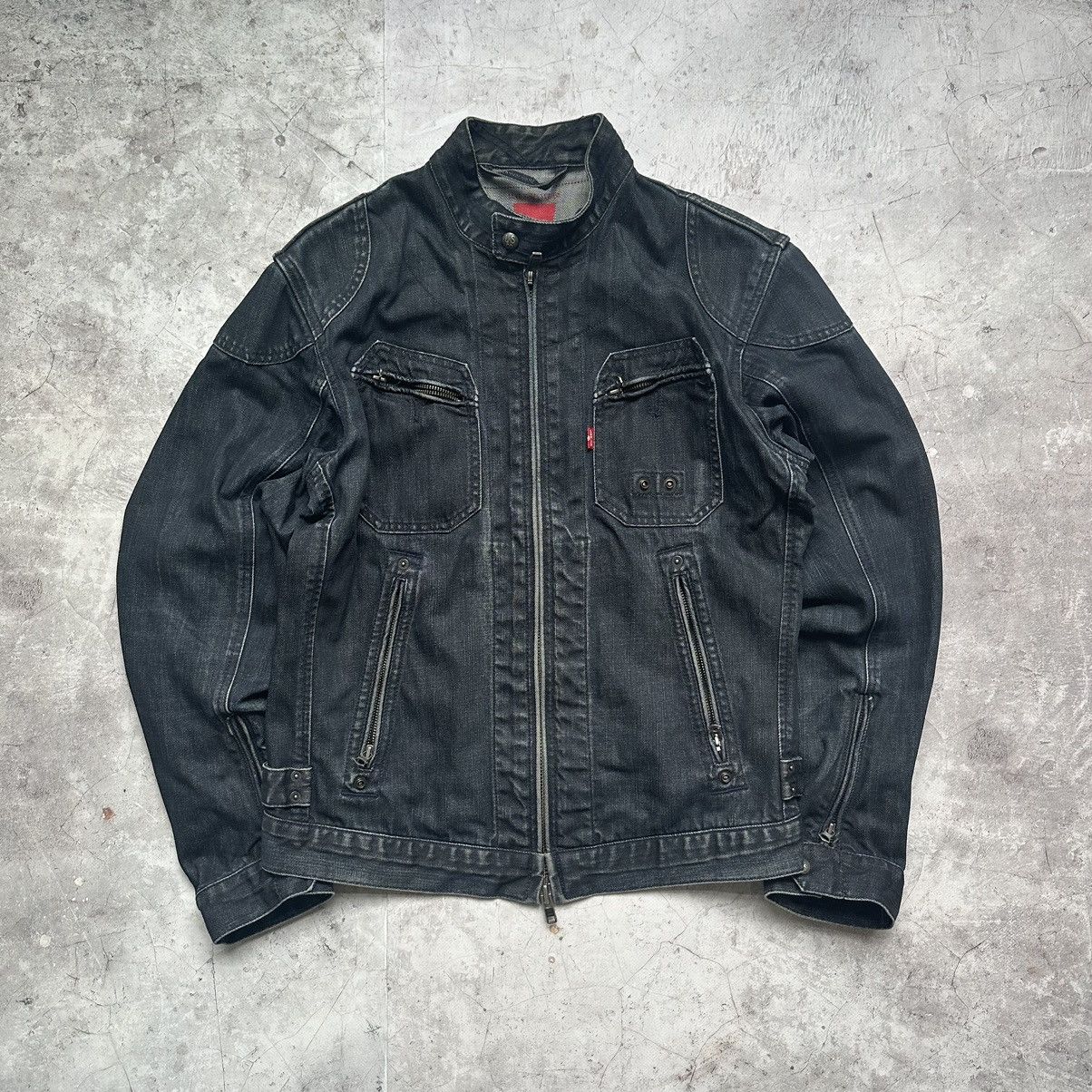 Japanese Brand × Levi's × Vintage Vintage Levi’s 90’s Ash black denim Size US L / EU 52-54 / 3 - 1 Thumbnail