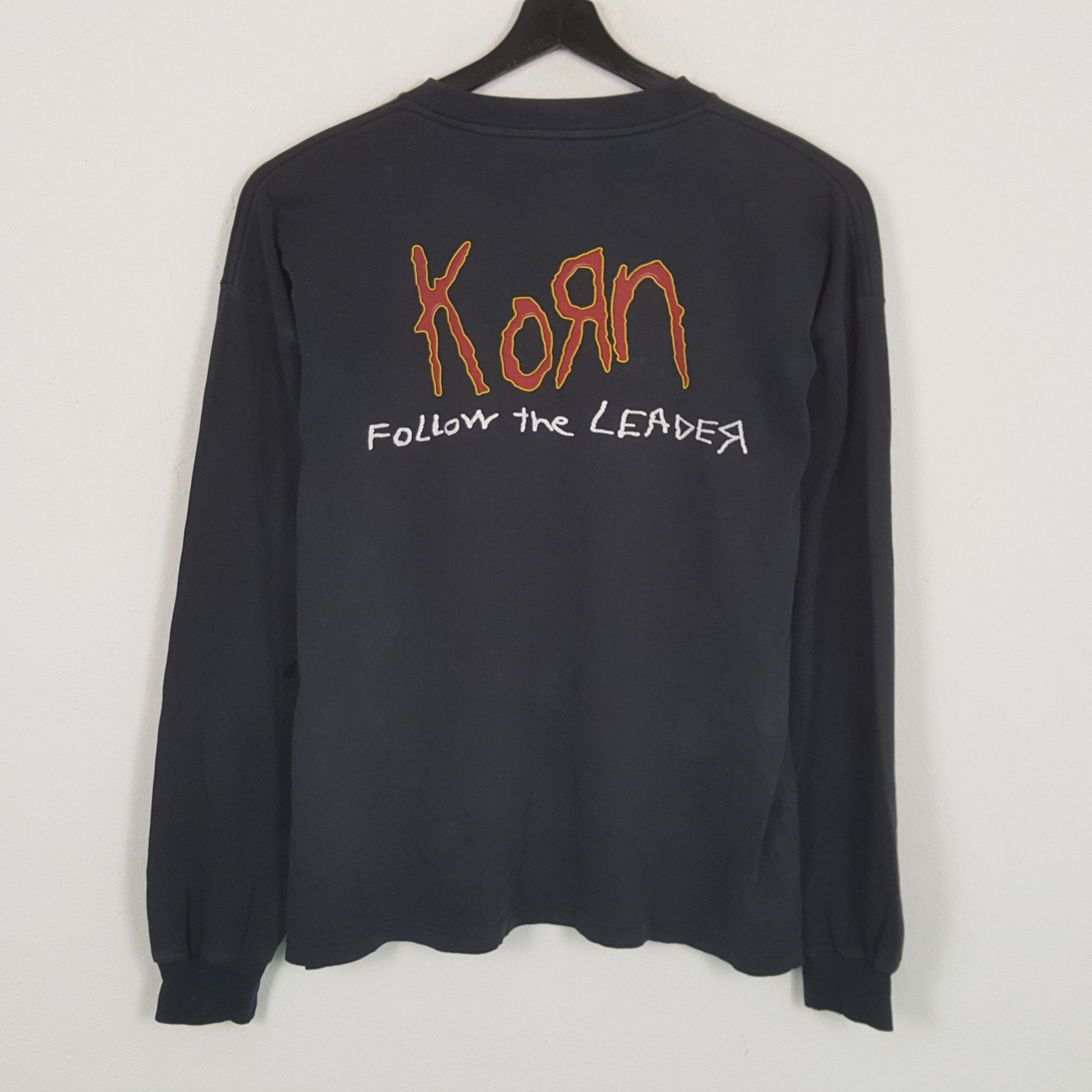 Band Tees × Vintage KORN Rock Band Music Long Sleeve Tshirt Size US XXL / EU 58 / 5 - 3 Thumbnail