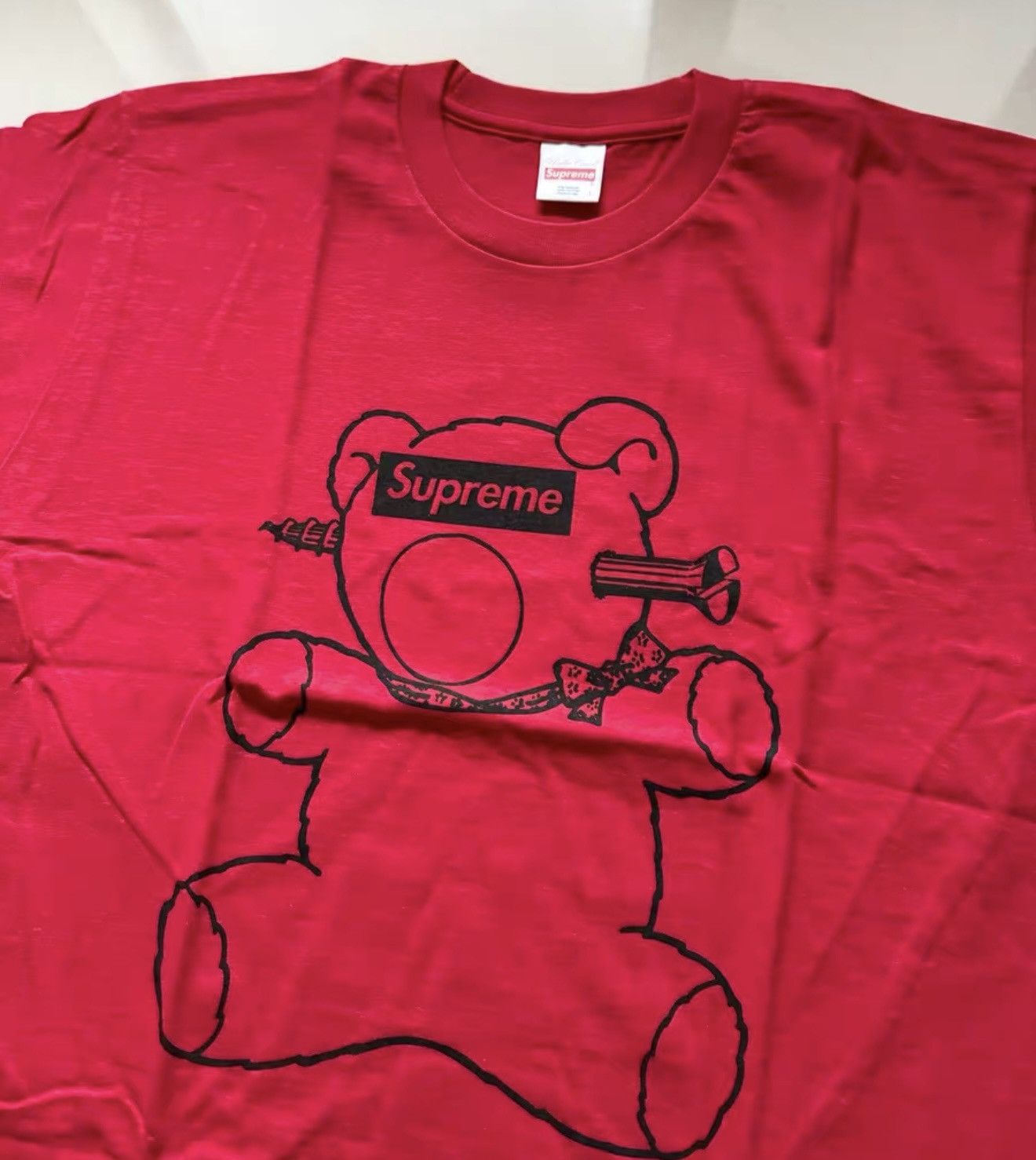 Supreme × Undercover Supreme undercover bear box logo tee T-shirt Size US L / EU 52-54 / 3 - 3 Thumbnail