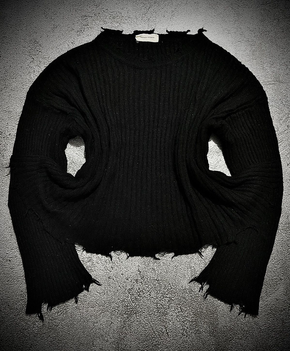 Tsumori Chisato 90s Tsumori Chisato Distressed Sweater Yasuyuki ishii style Size US L / EU 52-54 / 3 - 2 Thumbnail