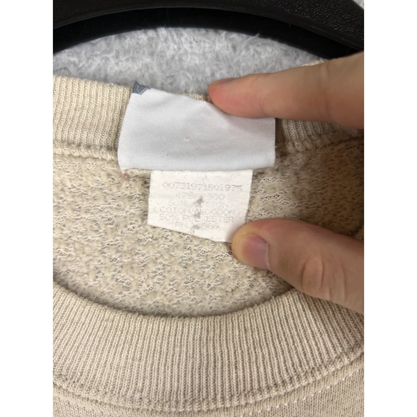 Lee VINTAGE Lee Sweater Mens Large Beige Southwestern Aztec Logo USA Size US L / EU 52-54 / 3 - 7 Thumbnail