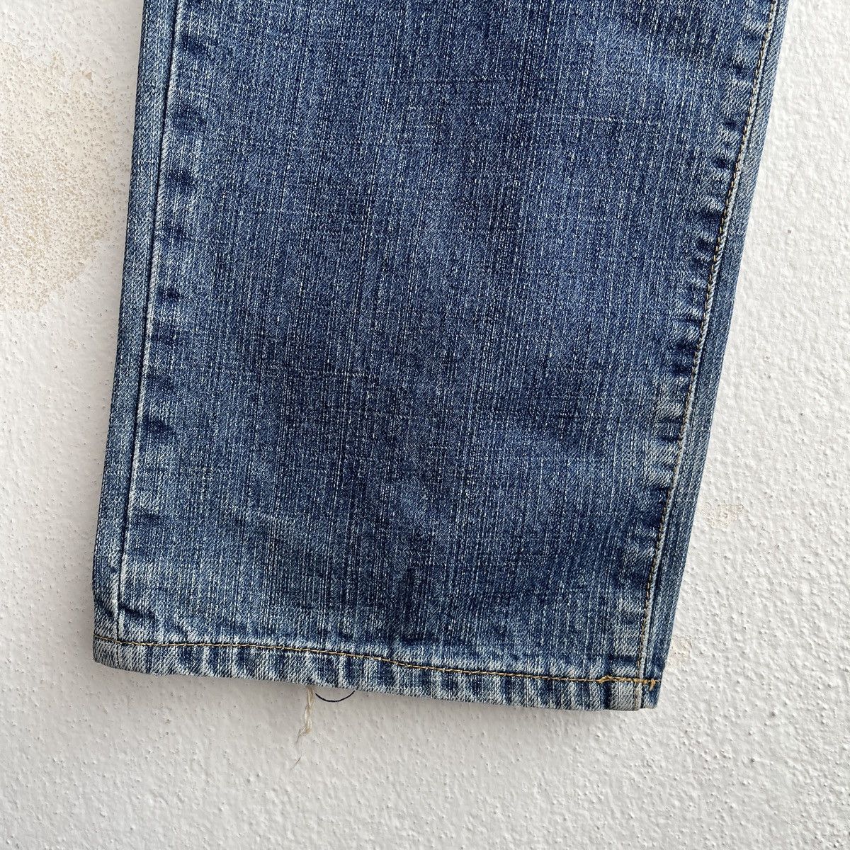 Calvin Klein VINTAGE Y2K CALVIN KLEIN DISTRESSED DENIM FADED JEANS Size US 38 / EU 54 - 9 Thumbnail