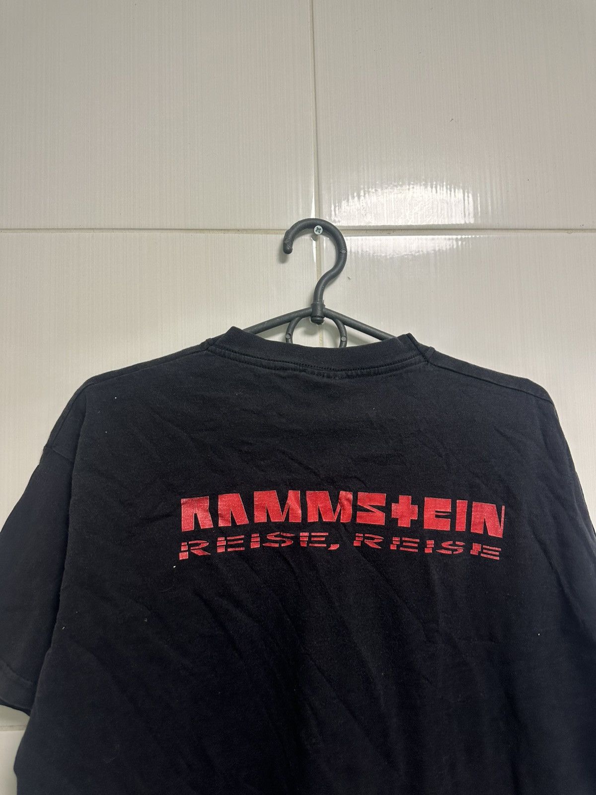 Band Tees × Vintage Rammstein reise tee big logo band t-shirt Size US M / EU 48-50 / 2 - 6 Thumbnail