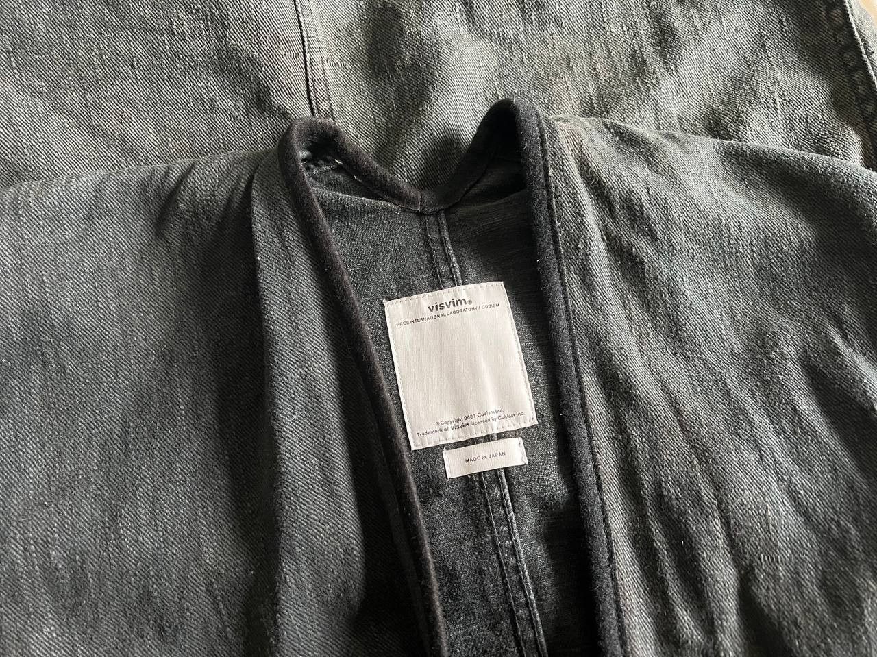 image of Visvim Sanjuro Coat N.d. Isetan Exclusive in Dark Indigo, Men's (Size Small)