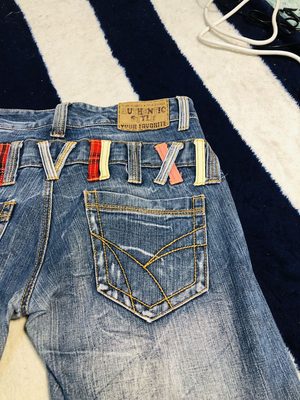 Japanese Brand × Jean Authentic Style Double Waist (1) Size US 34 / EU 50 - 18 Thumbnail
