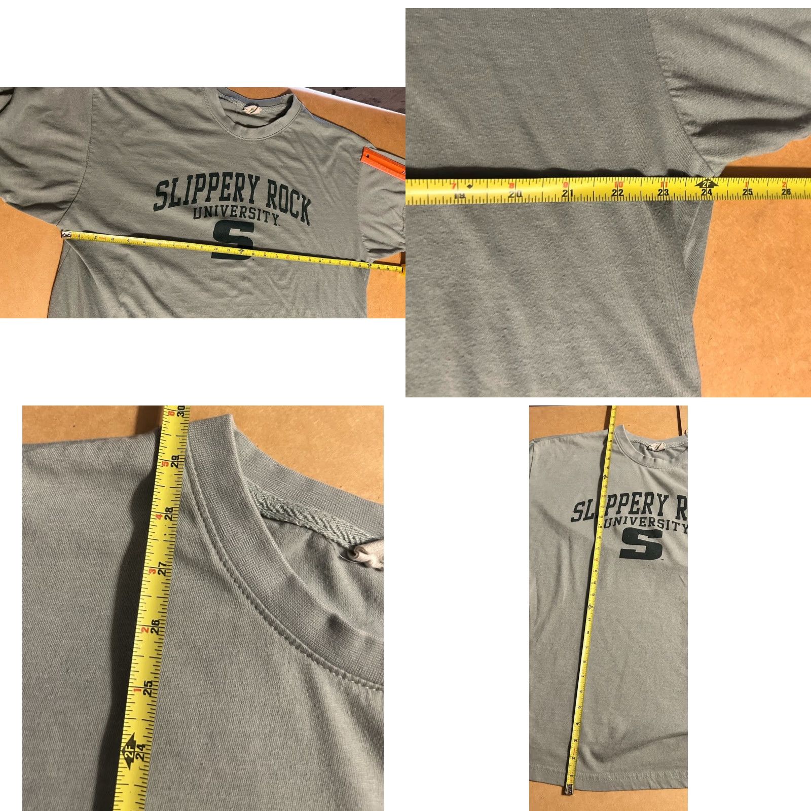 Vintage VTG Slippery Rock University Shirt Adult 2XL Green Short Sleeve MV Green Logo College 2000s Womens/Mens? Size US XXL / EU 58 / 5 - 10 Thumbnail