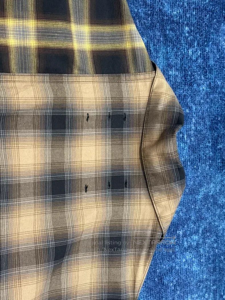 Song For The Mute Song For The Mute Patchwork Plaid Shirt Size US M / EU 48-50 / 2 - 3 Thumbnail