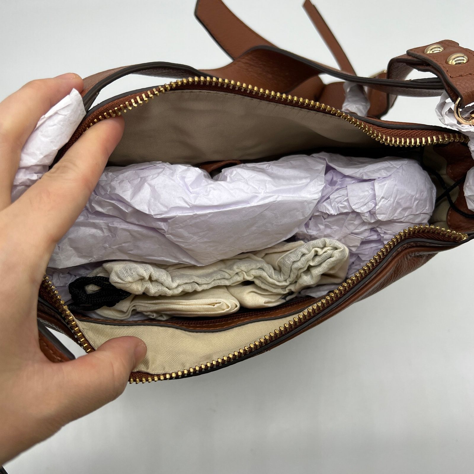Other Lodis North/South Zip-Top Leather Womens Purse C Size ONE SIZE - 13 Thumbnail