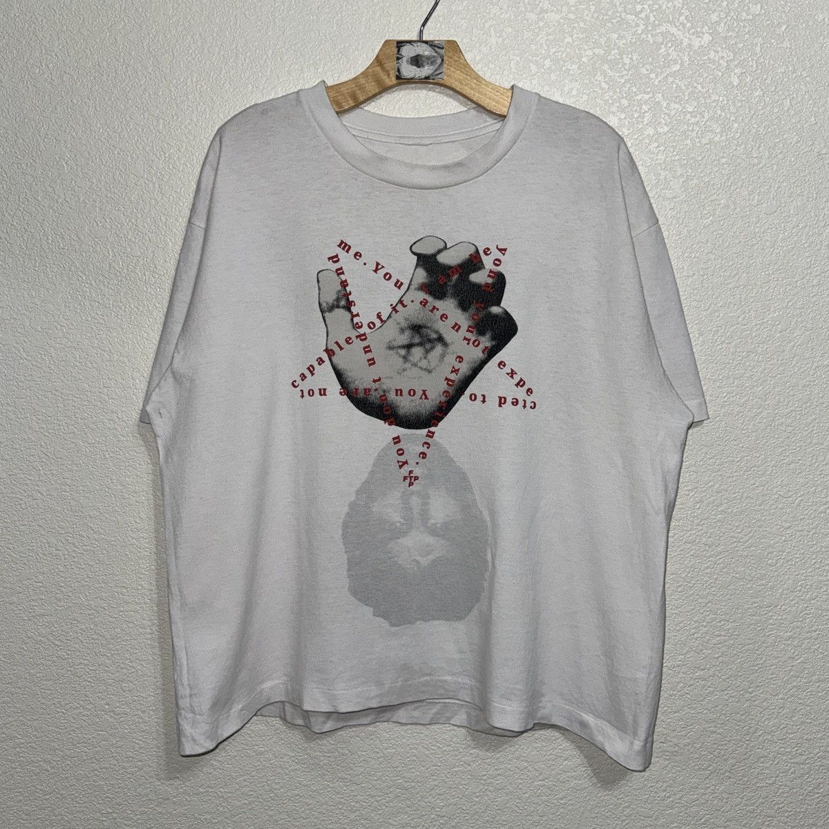 Other FTP Night Stalker RICHARD RAMIREZ Reversible White Tee, Size US L / EU 52-54 / 3 - 2 Thumbnail