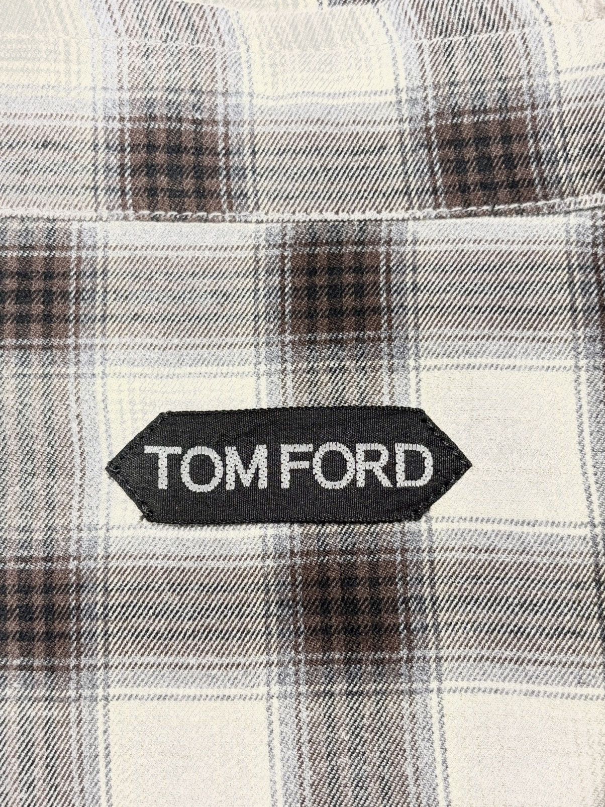 Tom Ford Tom ford Fakemink Shirt Size US L / EU 52-54 / 3 - 5 Thumbnail