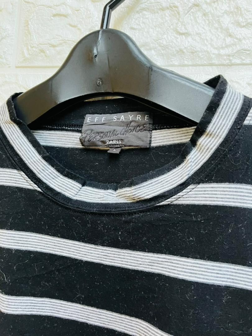Japanese Brand × Vintage Vintage Jeff Sayre Paris Striped Designer Fashion Style Size US L / EU 52-54 / 3 - 7 Thumbnail