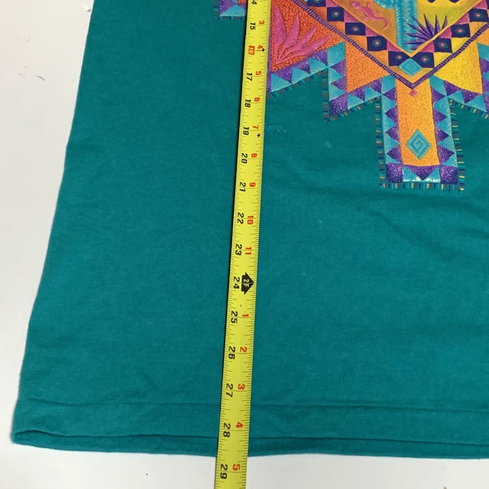 Vintage Vtg 1992 Nathan Richards Collection T-Shirt South Western Aztec Graphic Size M Size US M / EU 48-50 / 2 - 6 Thumbnail