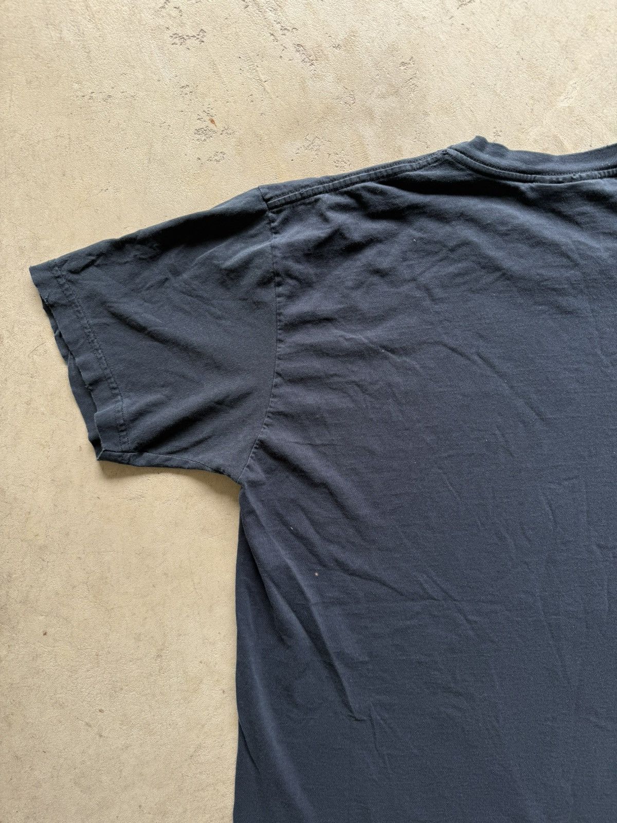 DKNY Y2K Vintage DNKY Black Faded New York Logo Print Shirt Size US M / EU 48-50 / 2 - 9 Thumbnail
