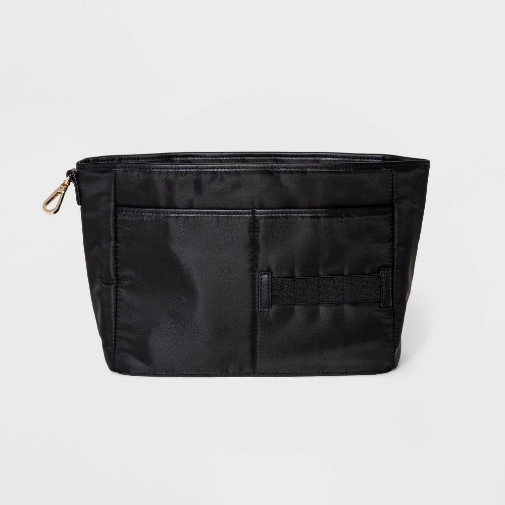 Other A new Day Black Nylon Travel Pouch Organizer With Zipper & M Size ONE SIZE - 1 Thumbnail