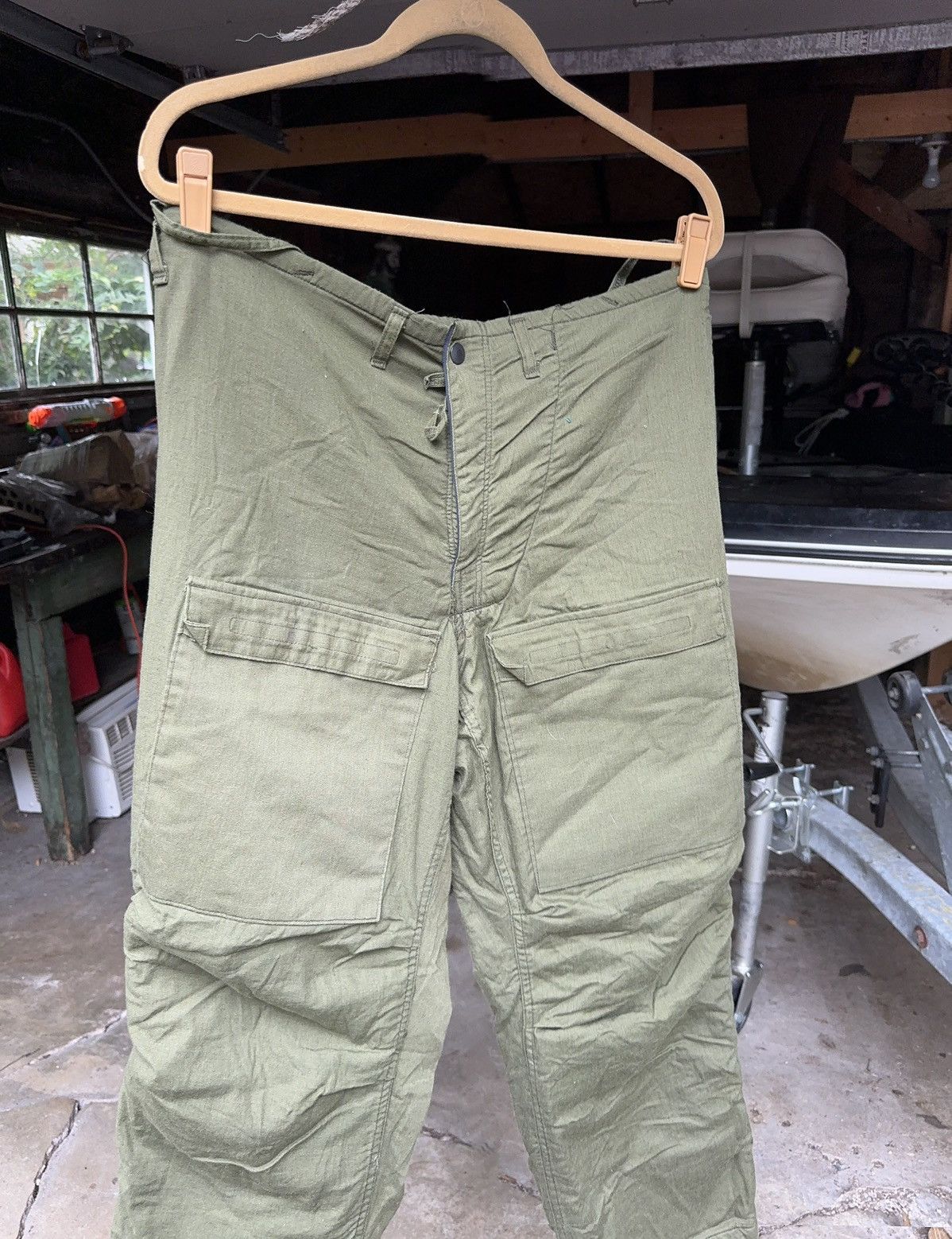 Japanese Brand × Vintage Vintage 70s Army Pants Size US 34 / EU 50 - 7 Thumbnail