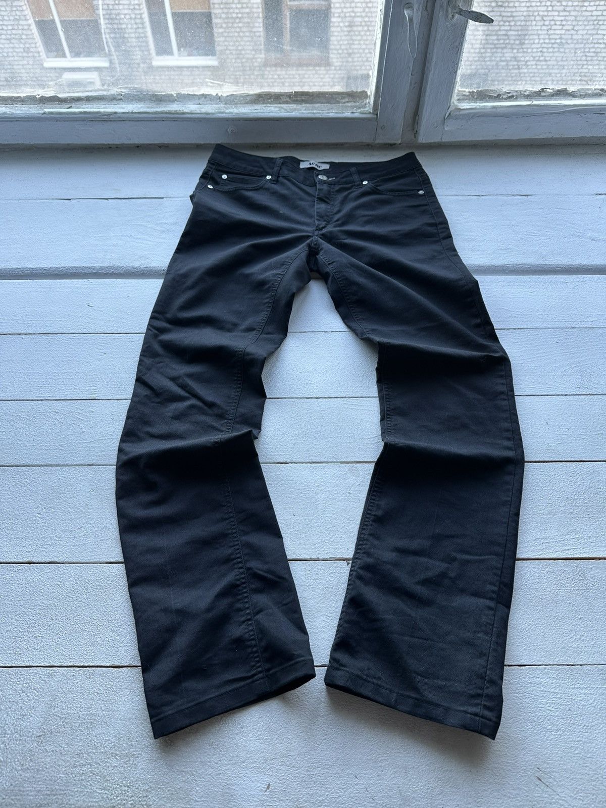 Acne Studios 🚨Vintage ACNE JEANS BLACK Pants luxury denim STUDIO Size 30" / US 8 / IT 44 - 1 Thumbnail