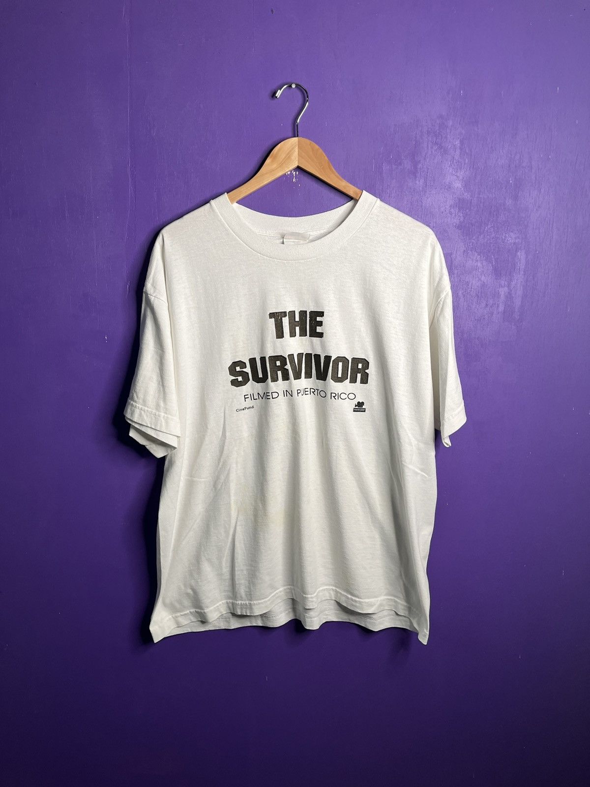 Vintage Vintage 00s The survivor tv show promo t-shirt Size US XL / EU 56 / 4 - 1 Thumbnail