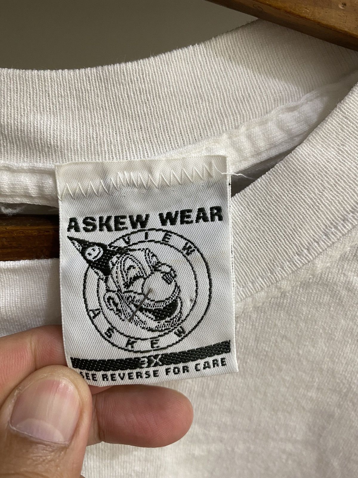 Vintage ASKEW WEAR TSHIRT Size US XXL / EU 58 / 5 - 8 Thumbnail