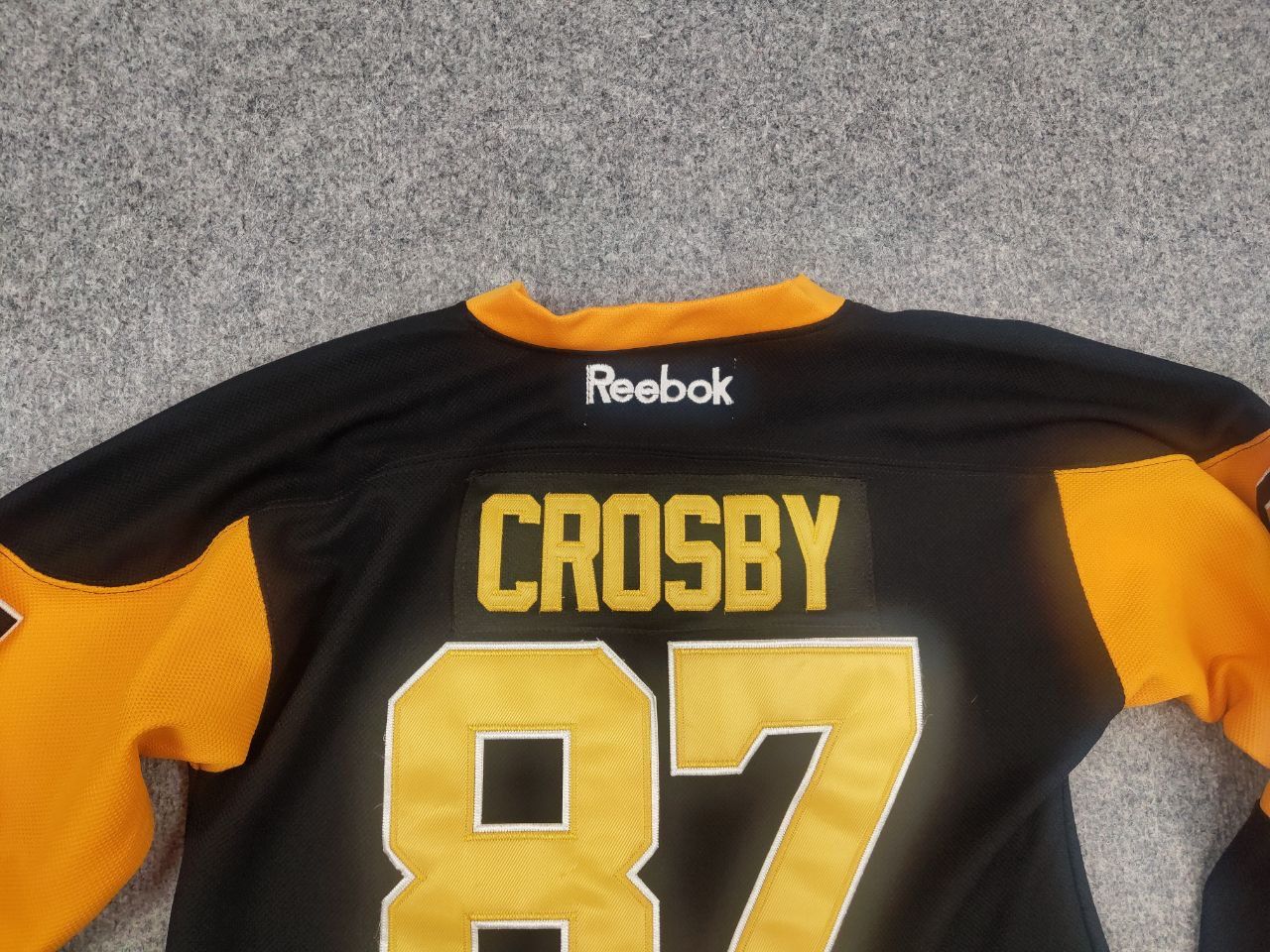 Reebok Vintage Reebok NHL CCM Penguins Crosby Stitched Hocke Jersey Size US S / EU 44-46 / 1 - 11 Thumbnail