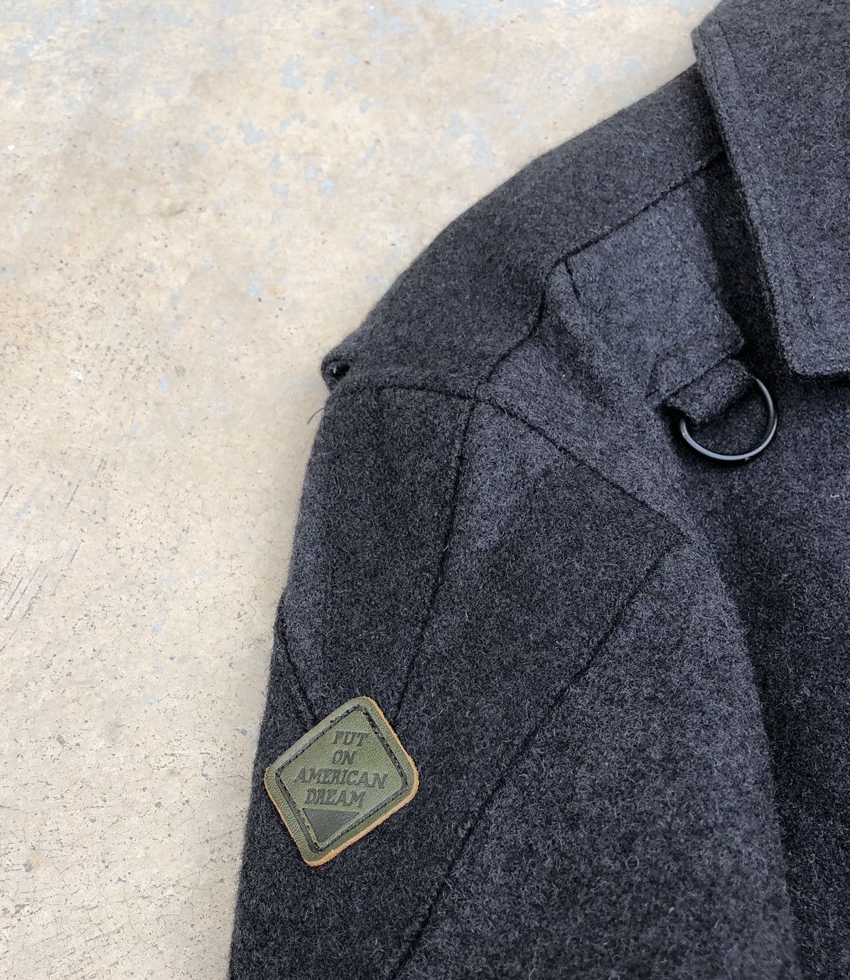 Japanese Brand Vintage 90s JC-Haward Men’s Wool Bomber Jacket Size US XL / EU 56 / 4 - 6 Thumbnail