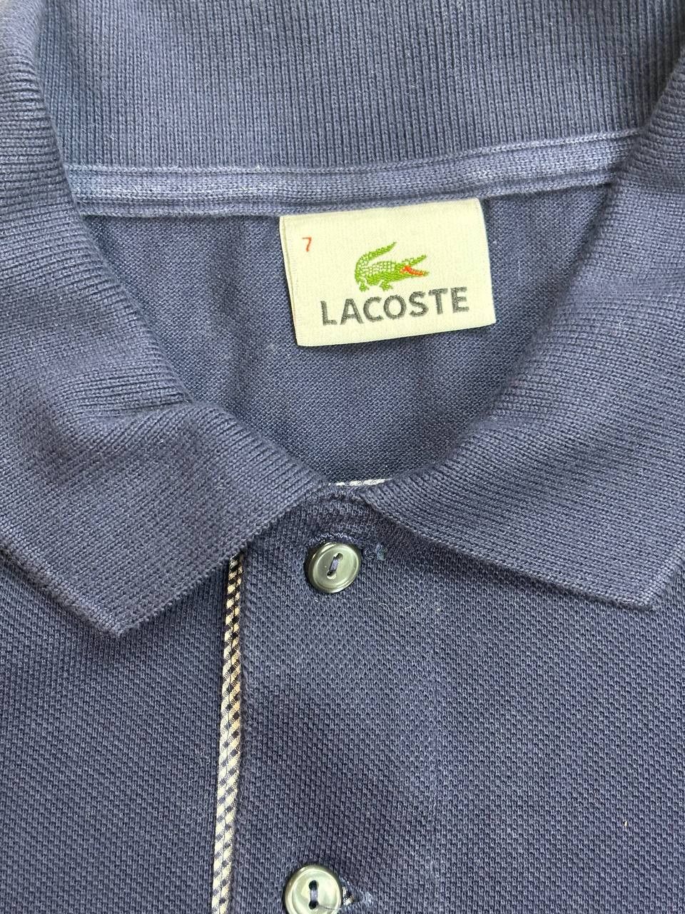 Lacoste Vintage Lacoste Navy Polo Size 7 XL • Devanlay Tag • Pocket Size US XL / EU 56 / 4 - 5 Thumbnail