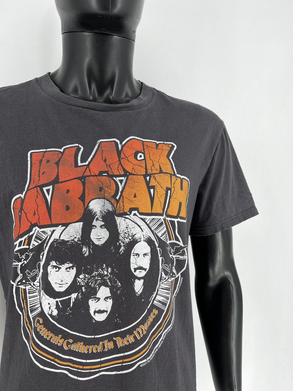 Band Tees × Vintage Vintage Black Sabbath Big Logo Y2K T-Shirt Band Rock Metal Size US M / EU 48-50 / 2 - 7 Thumbnail