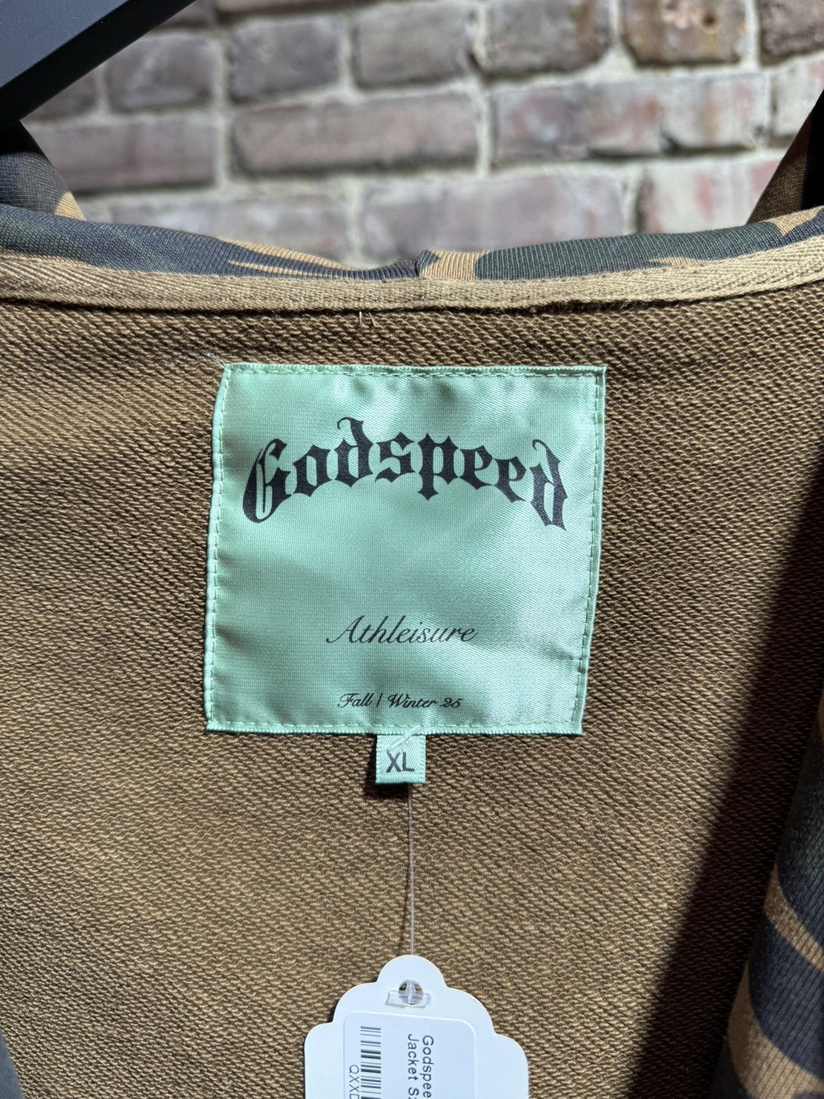 Godspeed Godspeed Side Logo Camo Zip Up Sz. XL Size US XL / EU 56 / 4 - 3 Thumbnail