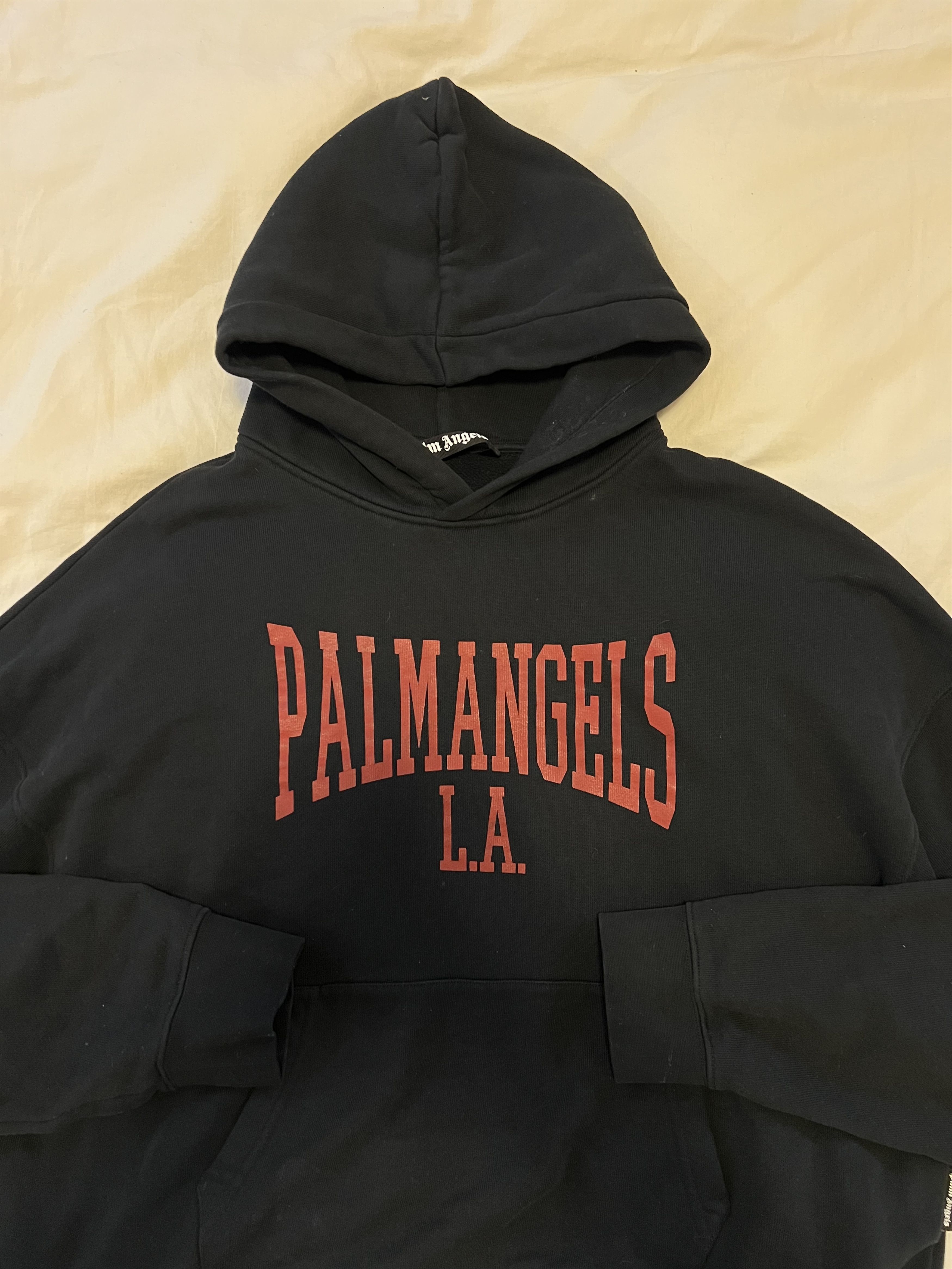 Palm Angels Palm Angels College Logo Super Boxy Hoodie Sweatshirt Size US M / EU 48-50 / 2 - 2 Thumbnail