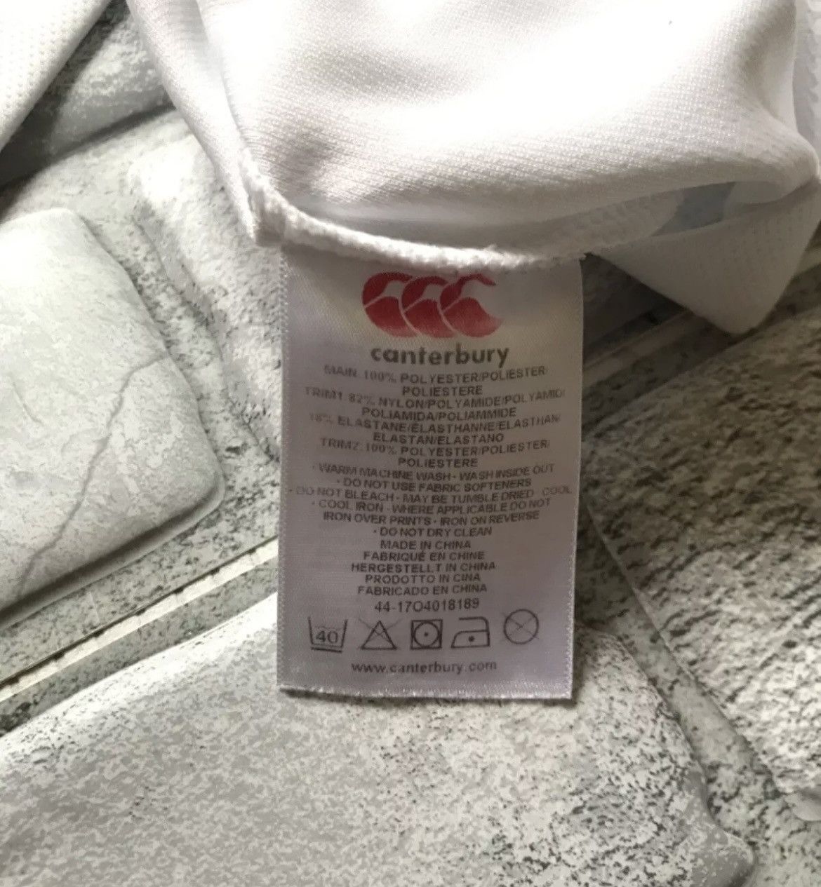 Canterbury of New Zealand × Vintage CANTERBURY ENGLAND HOME 2014-2015 RUGBY UNION SHIRT size M Size US M / EU 48-50 / 2 - 10 Thumbnail