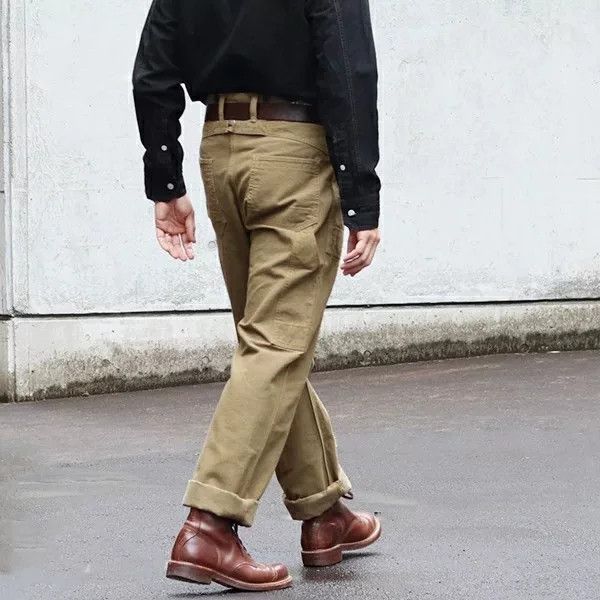Freewheelers High-Waist Straight Leg Work Pants Size US 32 / EU 48 - 1 Thumbnail