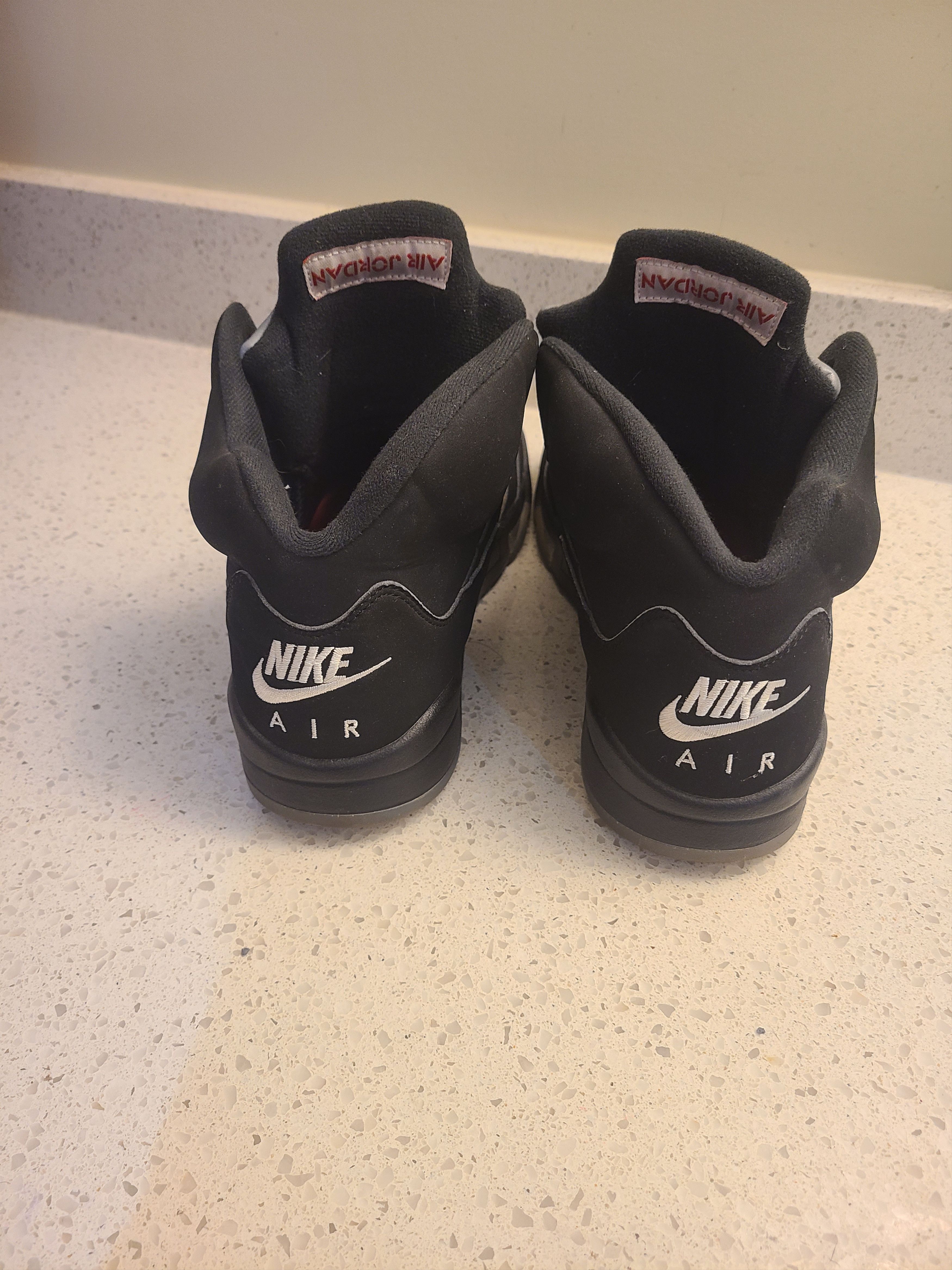Jordan Brand Jordan 5 Retro OG Black Metallic Size US 11 / EU 44 - 2 Thumbnail