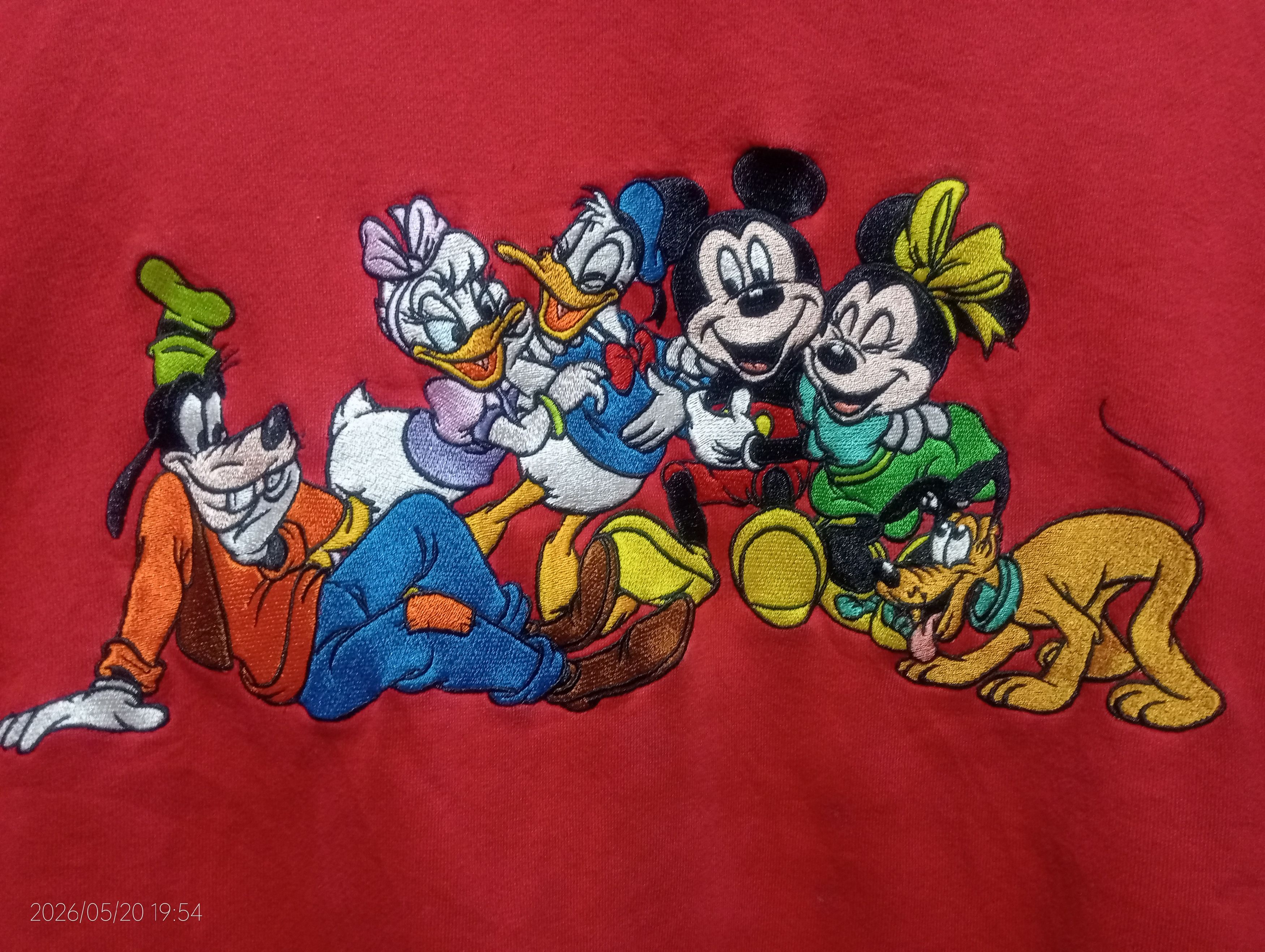Mickey Inc Vintage '90s Mickey Inc Embroidery Sweatshirt Size US XL / EU 56 / 4 - 7 Thumbnail