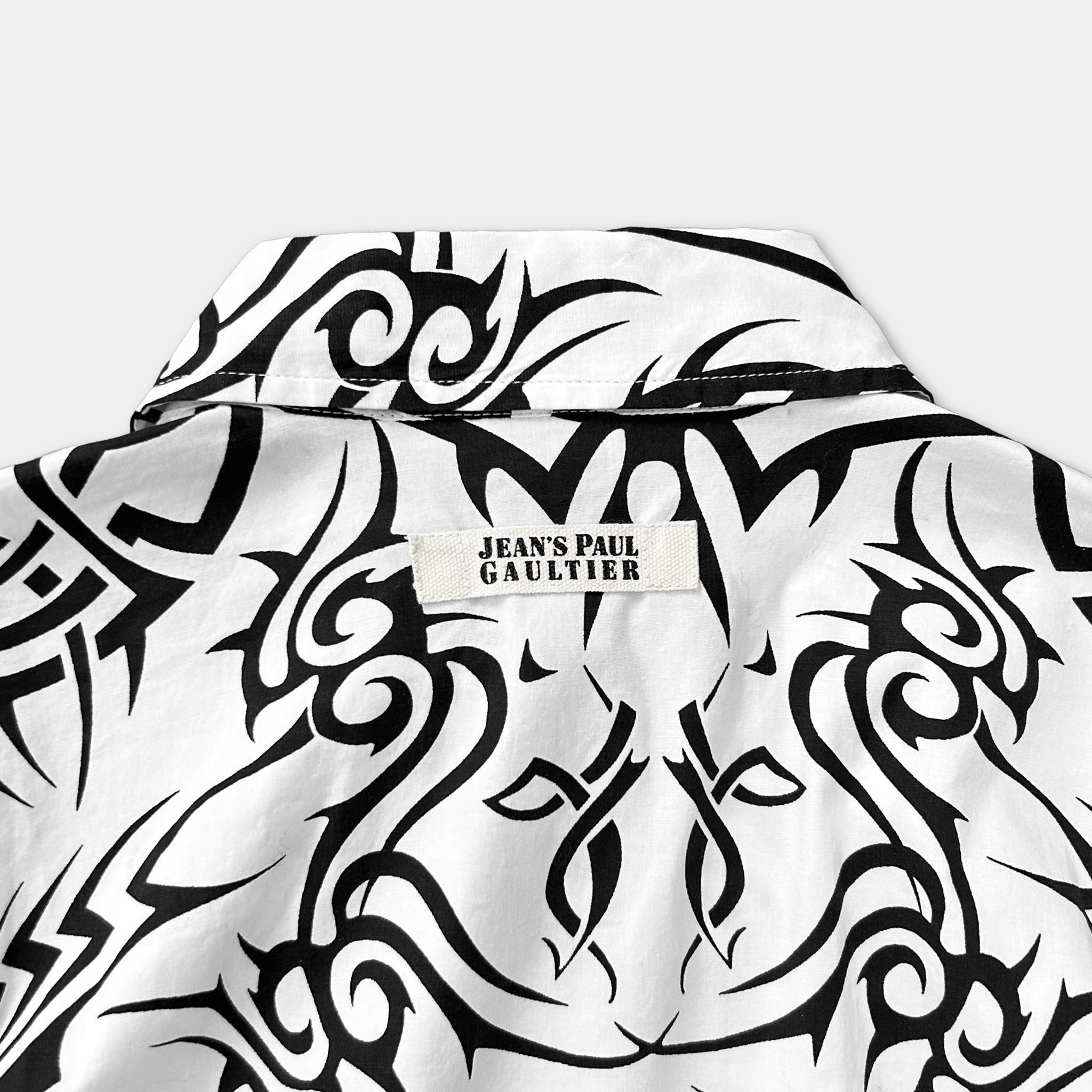Jean Paul Gaultier Jean Paul Gaultier Tribal Tattoo Shirt Size US S / EU 44-46 / 1 - 5 Thumbnail