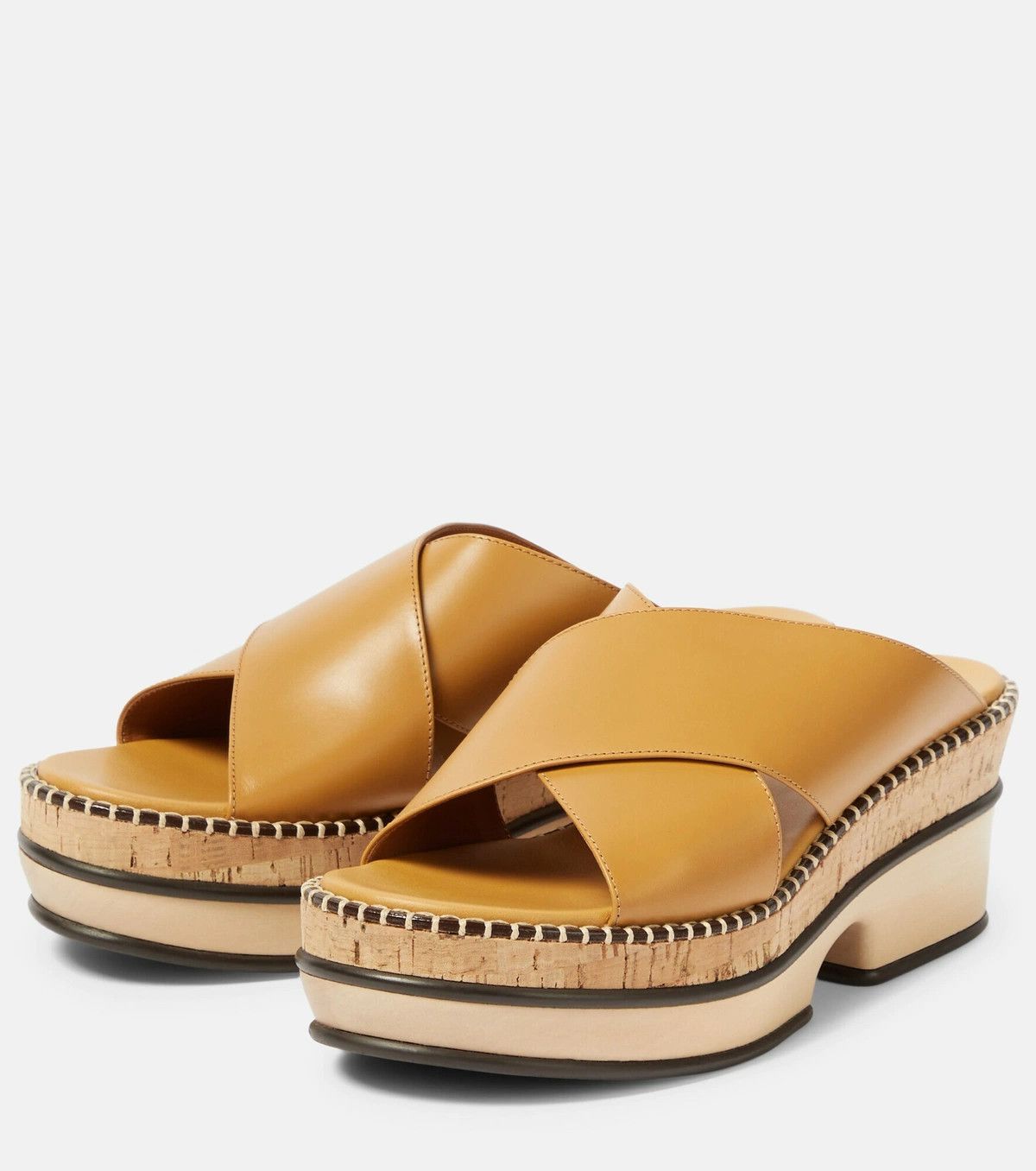 Chloe o1y0825 Mules in Camel Size US 8 / IT 38 - 3 Thumbnail