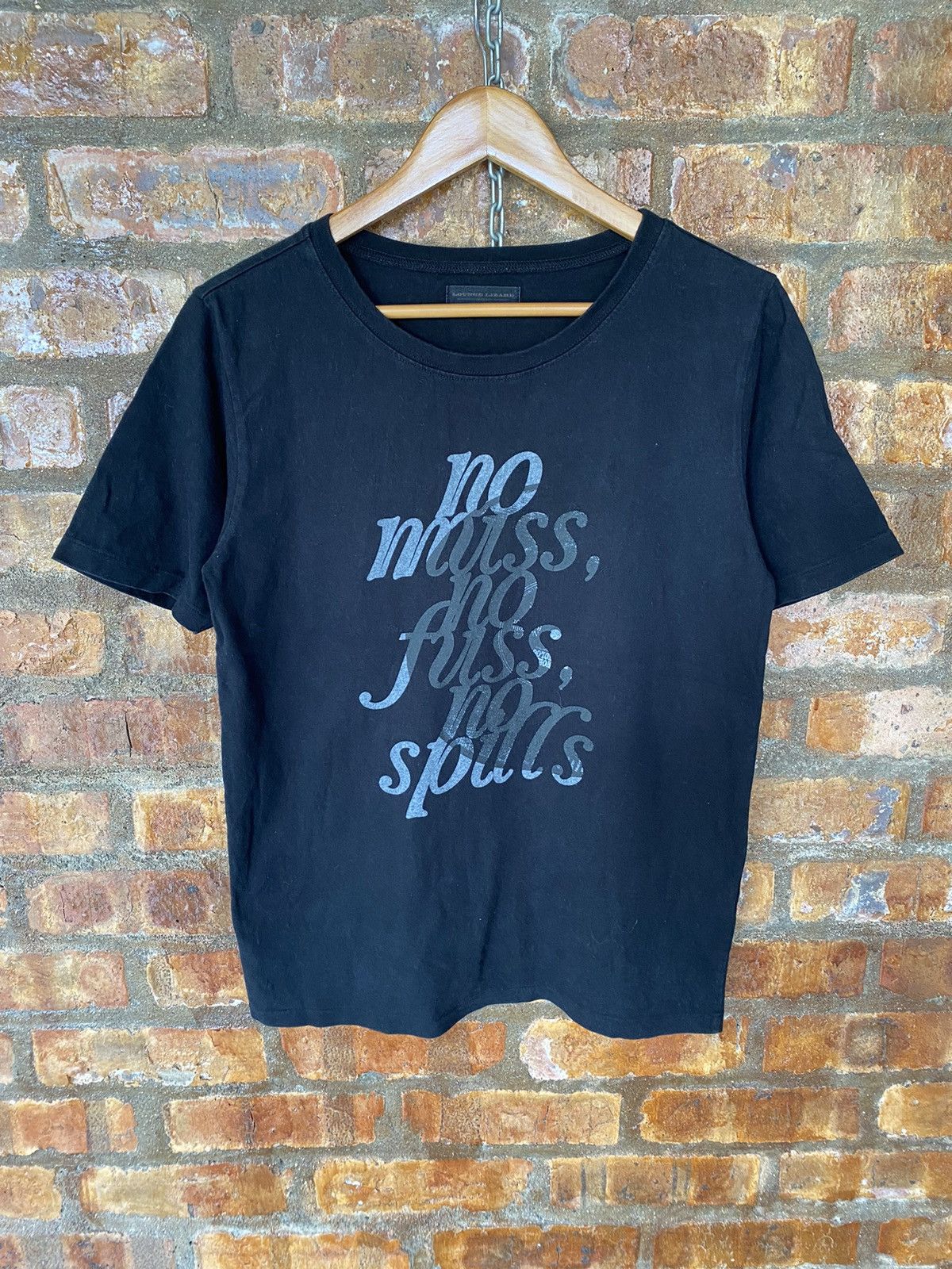 If Six Was Nine × Japanese Brand × Lounge Lizard iconic Poem no muss no fuss no spills tee Size US M / EU 48-50 / 2 - 2 Thumbnail